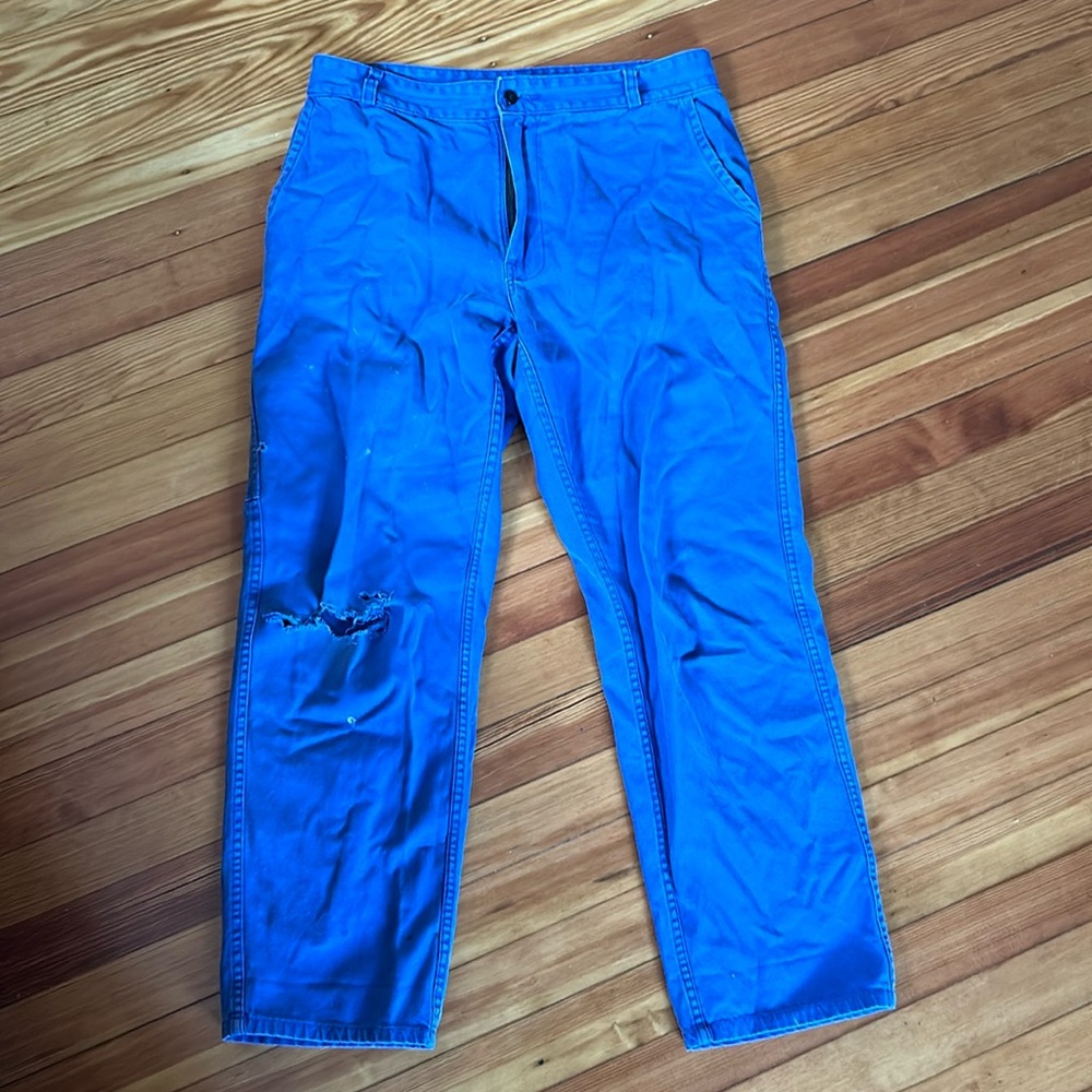 French Workwear Vintage 100% Cotton Pants
